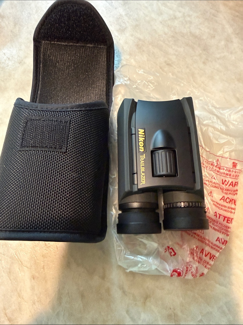 Nikon Compact Binoculars in Black with Gold Logo